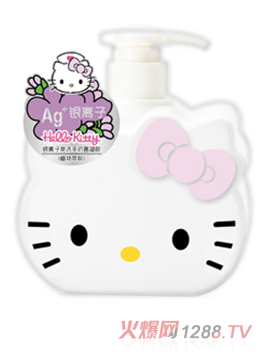 Hello Kitty初酷銀離子免洗手抗菌凝膠（植物萃?。?- 副本