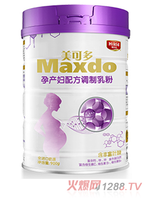 聰爾壯美可多媽媽孕產(chǎn)婦配方調制乳粉